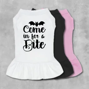 Come In For A Bite Pet Dress