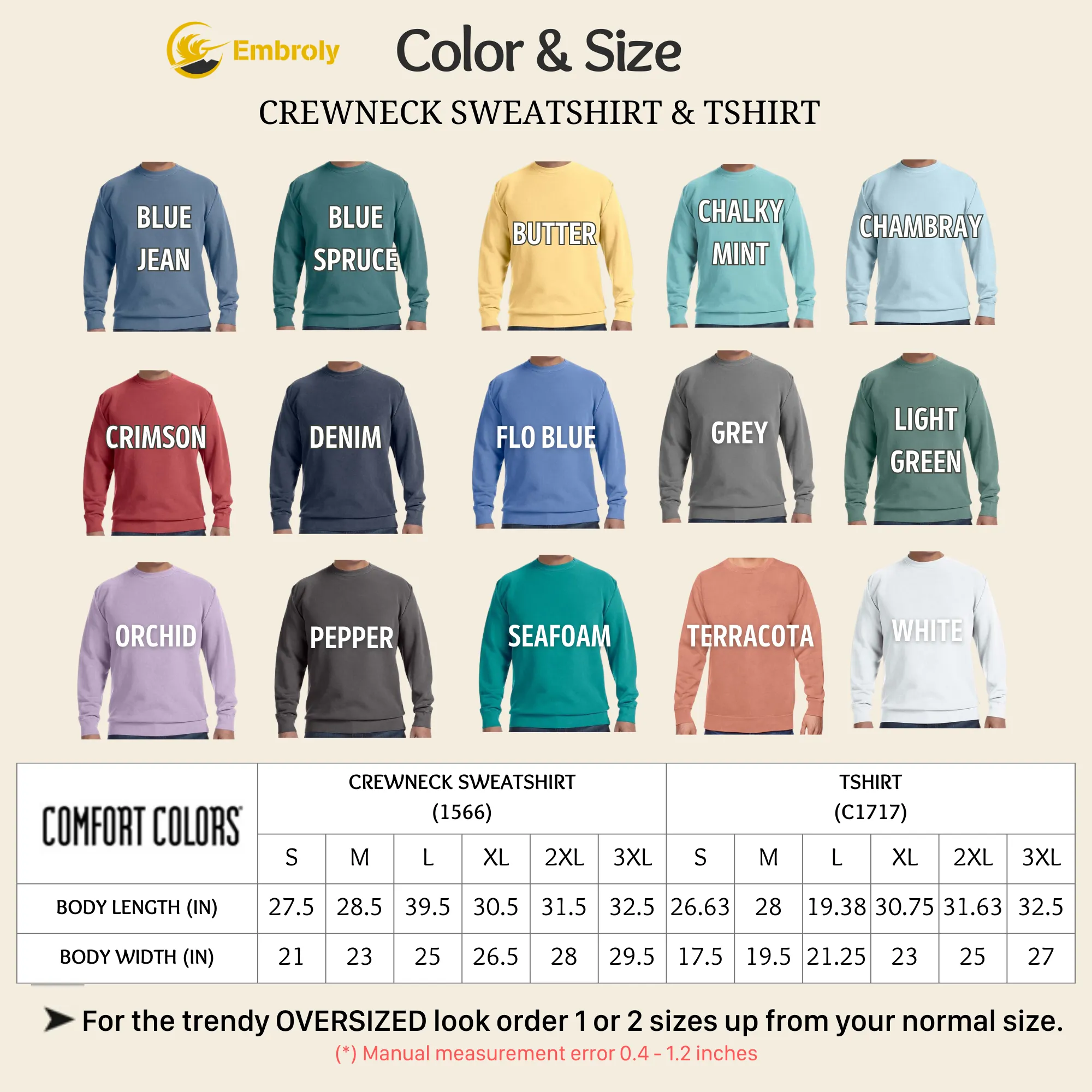 Comfort Color® Embroidered Nana Shirt with Grandkids Names, Gift for Mother's Day