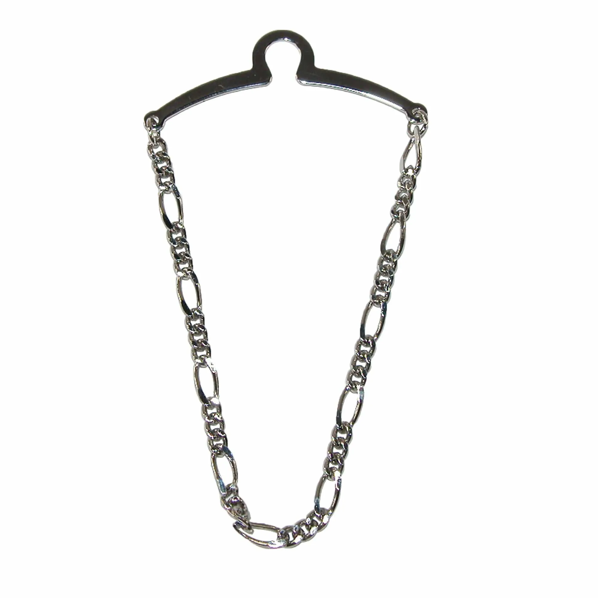 Competition Inc. Men's Figaro Style Link Tie Chain