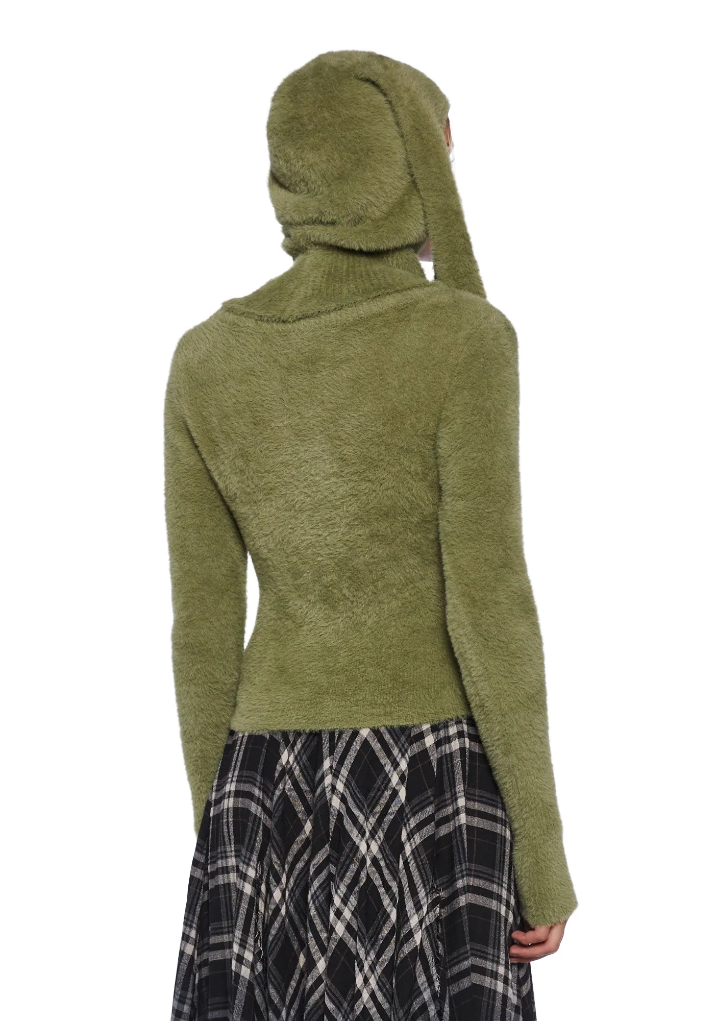 Cooler Than You Sweater & Balaclava Set - Green