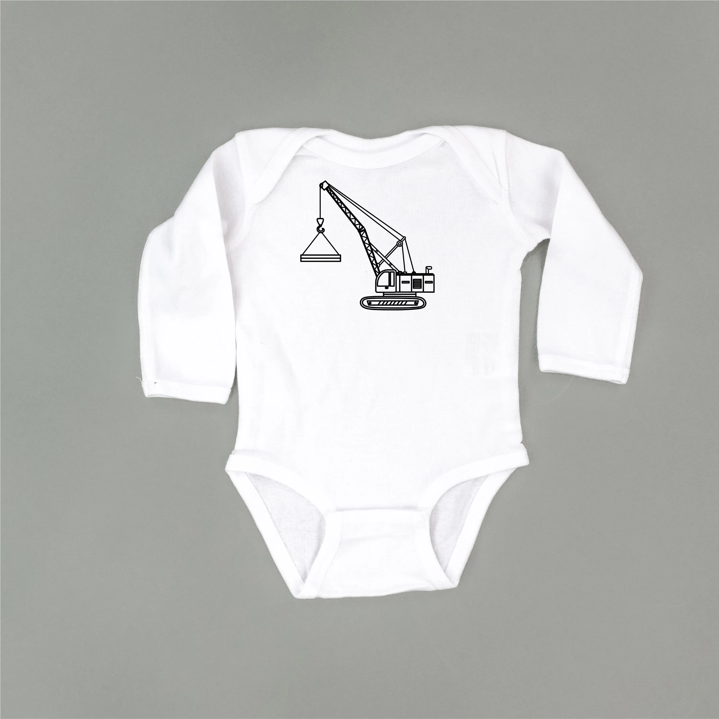 CRANE - Minimalist Design - Long Sleeve Child Shirt