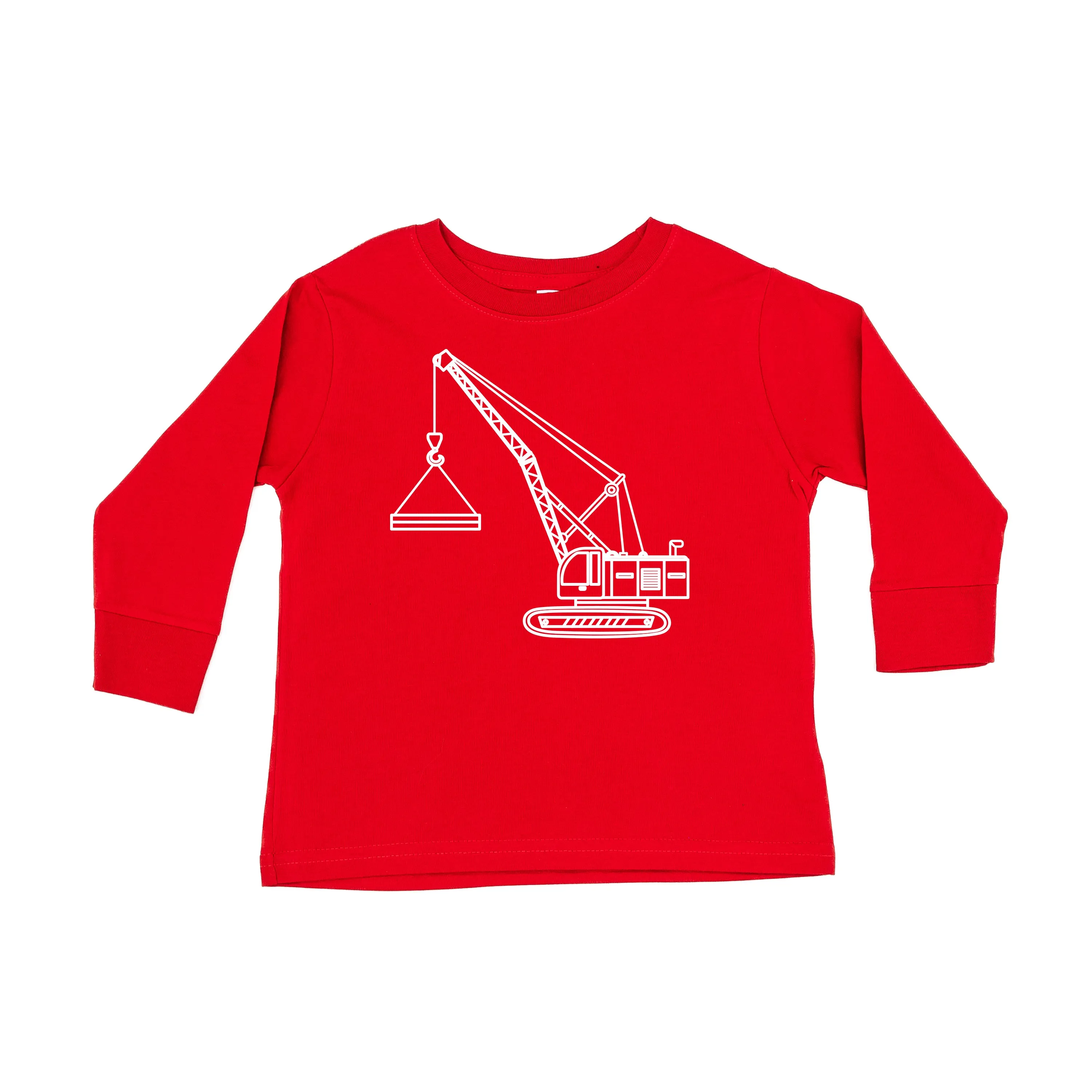 CRANE - Minimalist Design - Long Sleeve Child Shirt