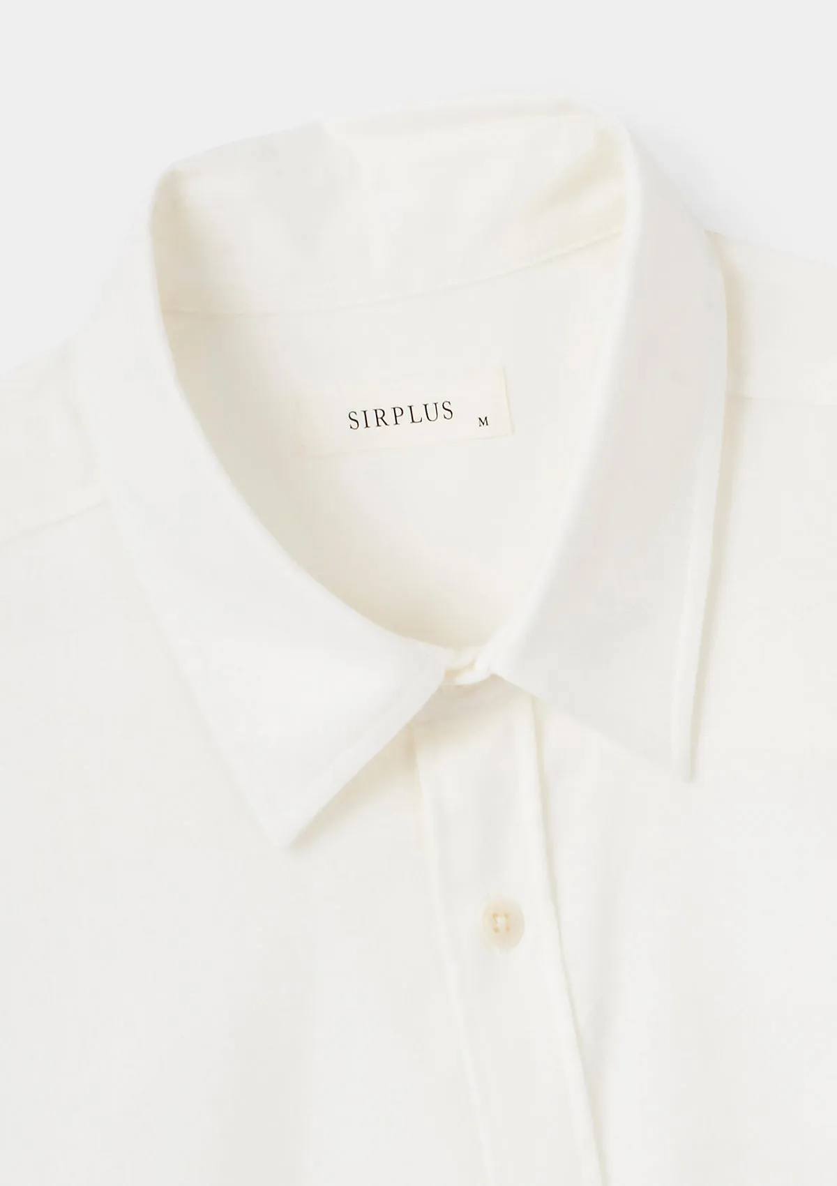 Cream Cotton Cashmere Shirt