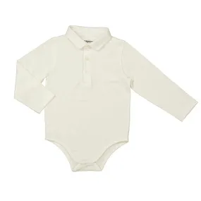 Cream LS Bodysuit