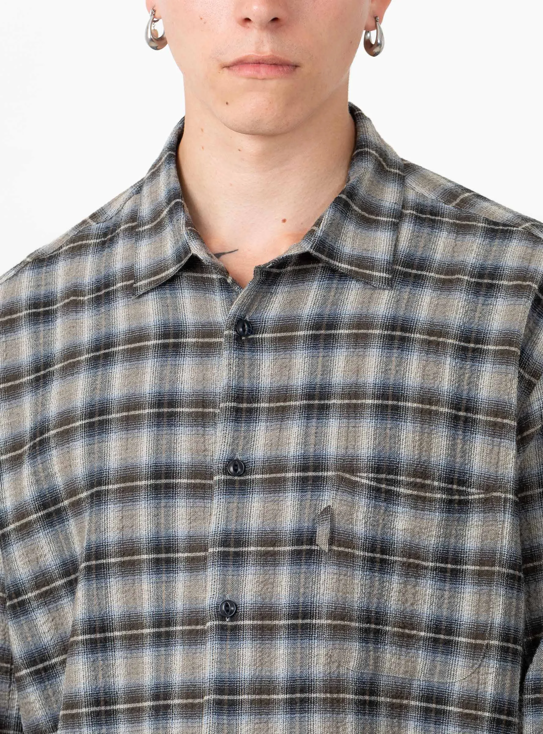 Crinkle Check Curtis Shirt Multi