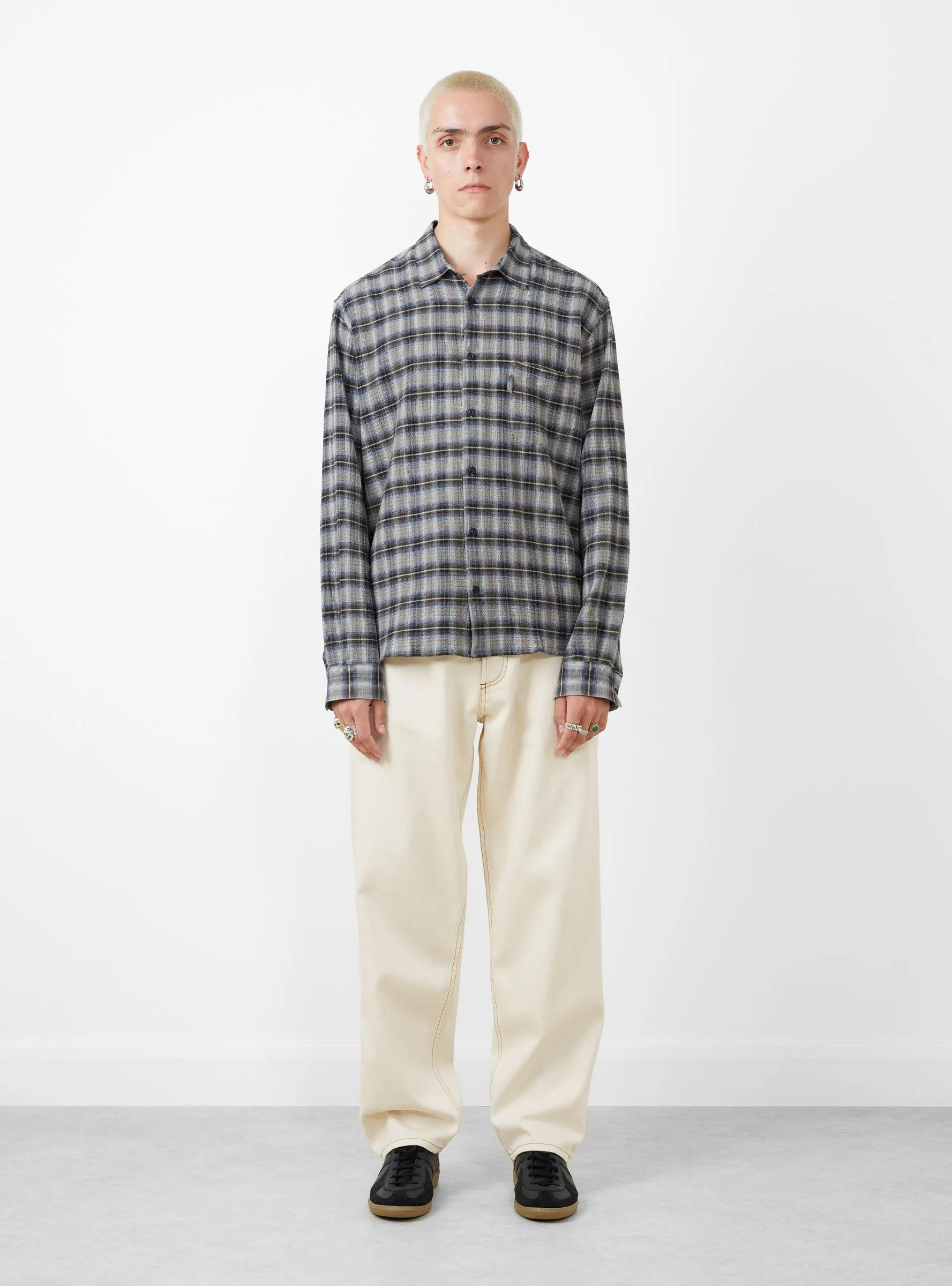 Crinkle Check Curtis Shirt Multi