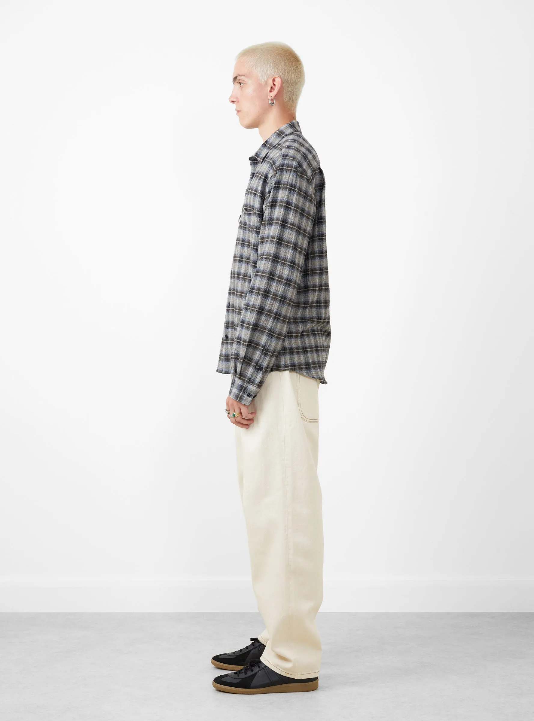 Crinkle Check Curtis Shirt Multi