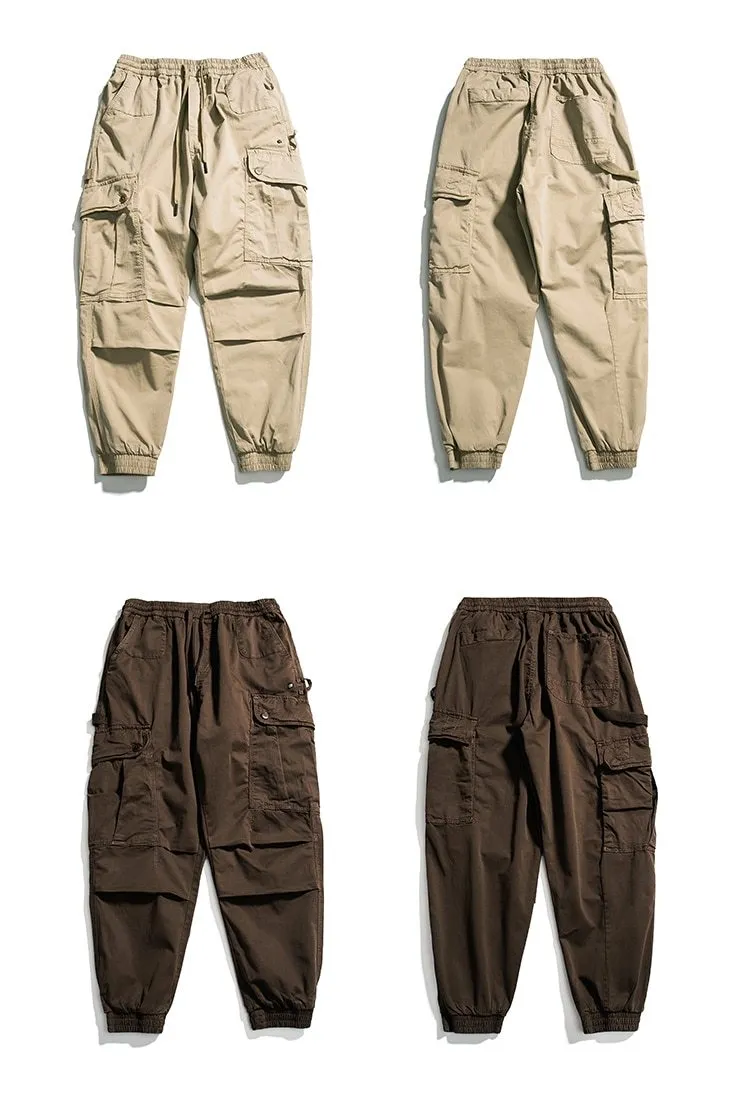 Cuffed Workwear Cargo Pants