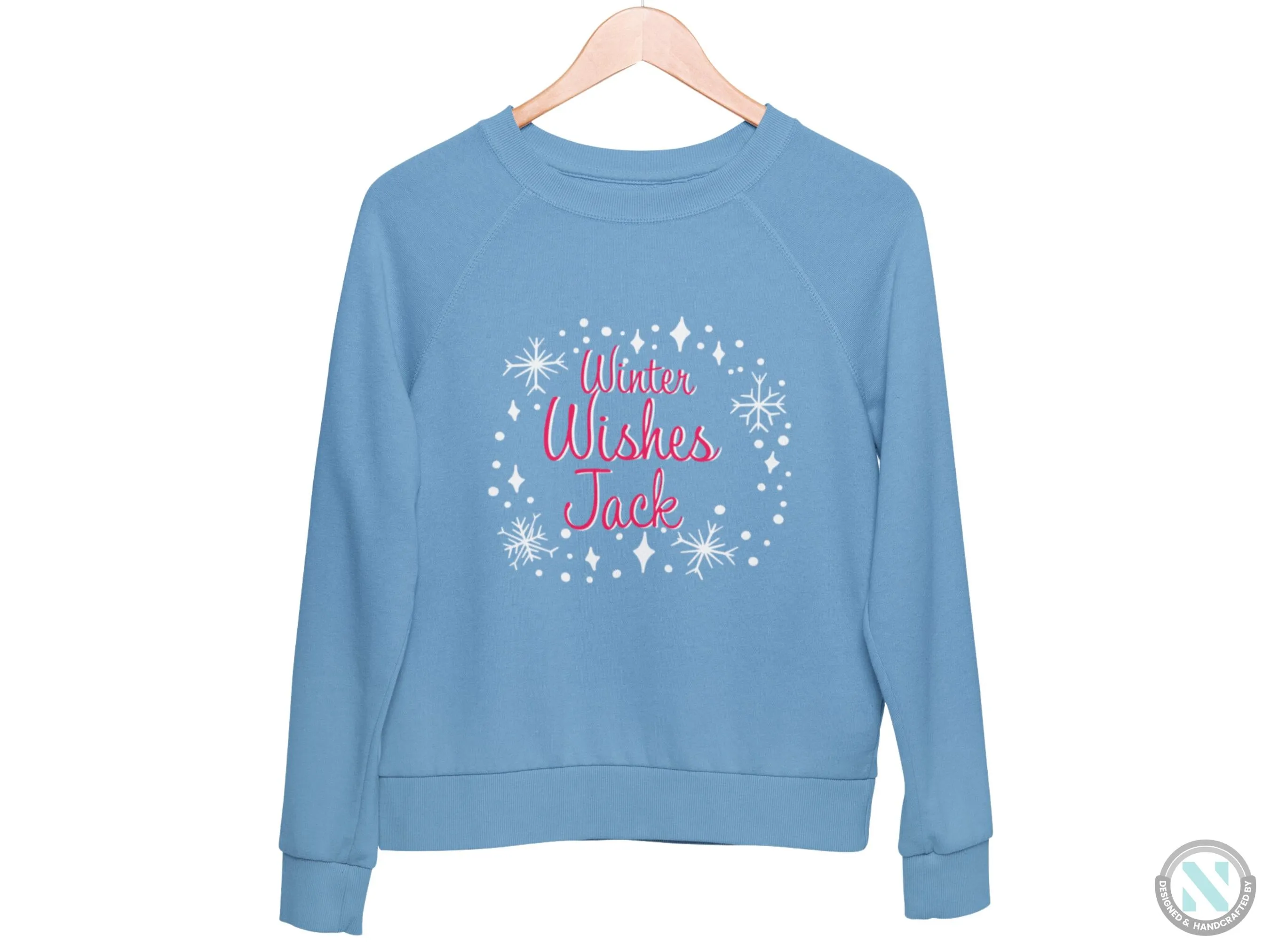 Custom Winter Wishes Christmas Sweatshirt Gift for Toddler Boys