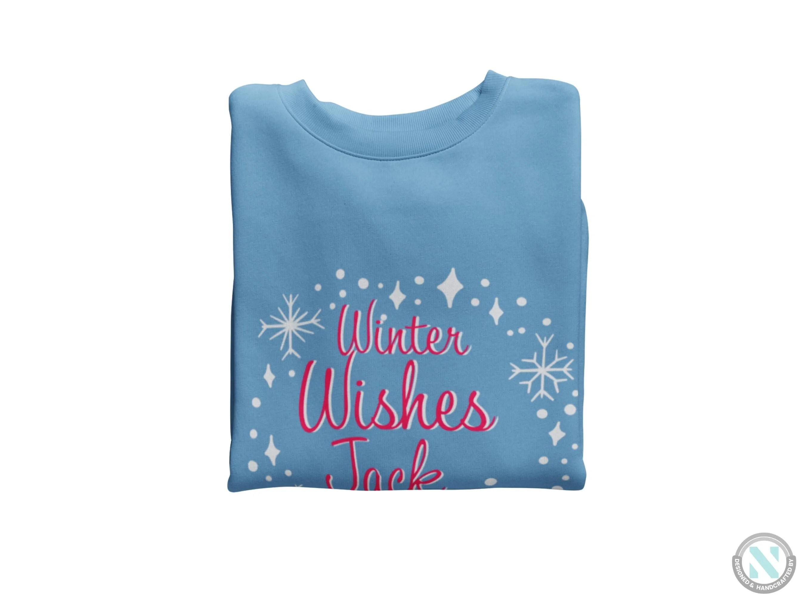 Custom Winter Wishes Christmas Sweatshirt Gift for Toddler Boys