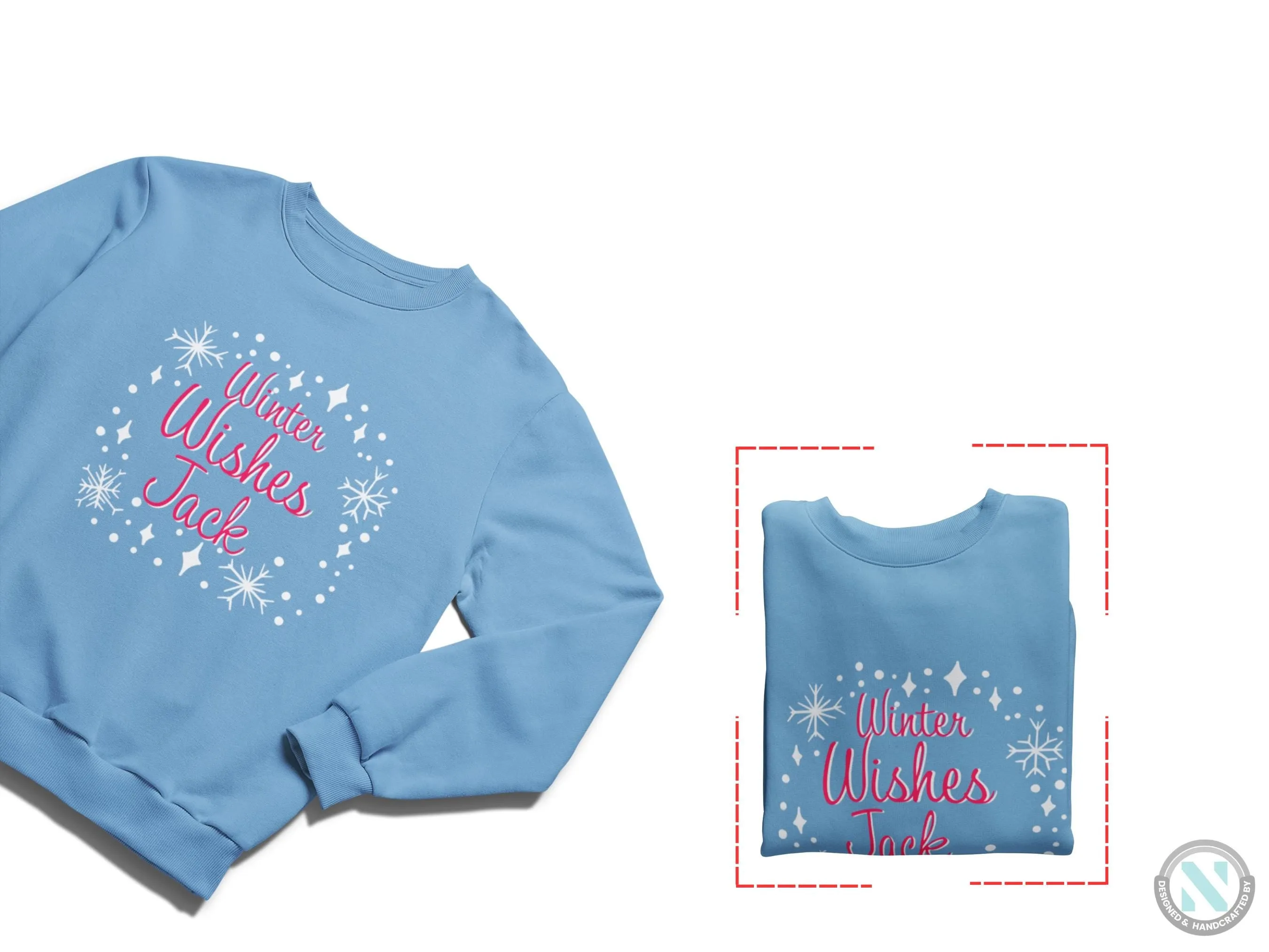 Custom Winter Wishes Christmas Sweatshirt Gift for Toddler Boys