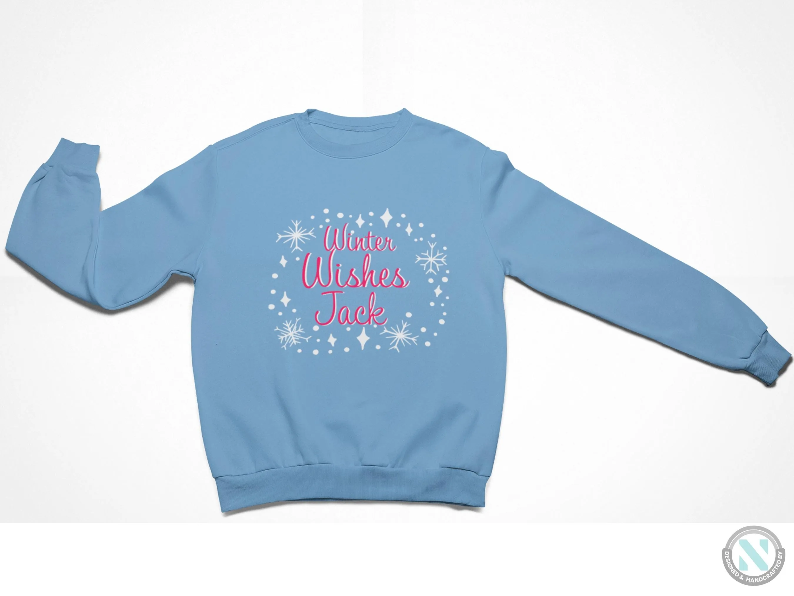 Custom Winter Wishes Christmas Sweatshirt Gift for Toddler Boys