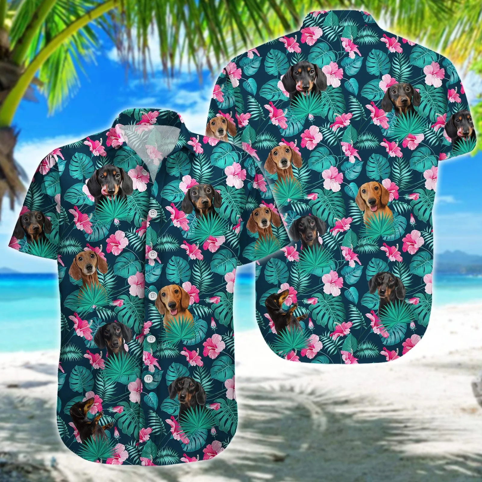 Dachshund Hawaiian Shirt