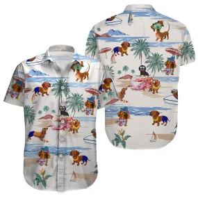 Dachshund Hawaiian Shirt