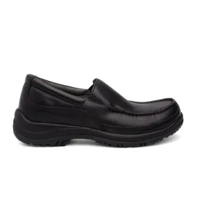 Dansko Wayne Slip On (Men) - Black Full Grain