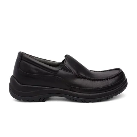 Dansko Wayne Slip On (Men) - Black Full Grain