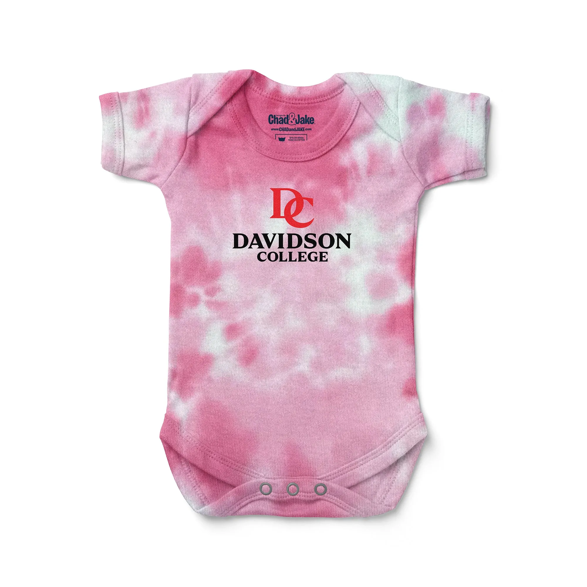 Davidson Wildcats Tie Dye Bodysuit