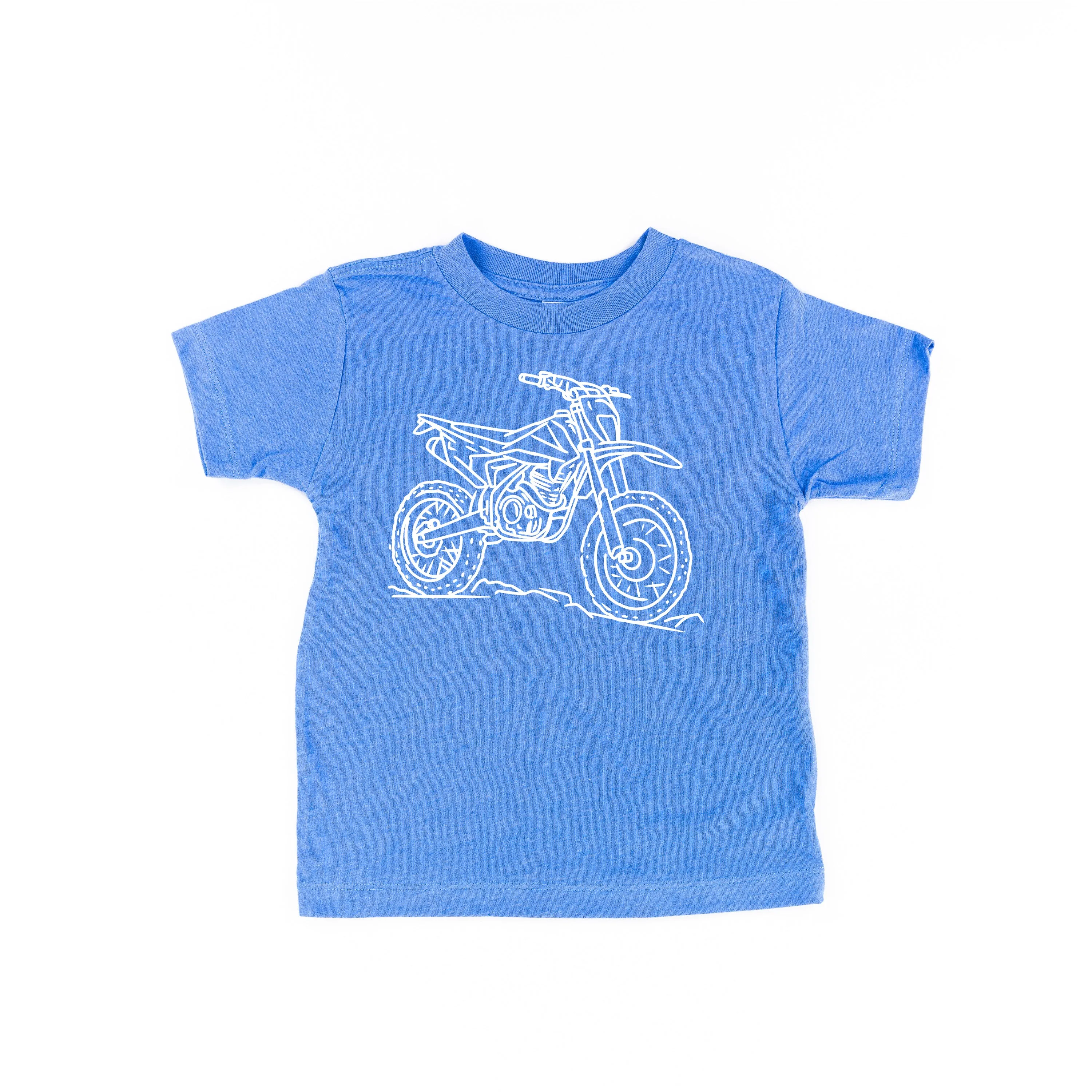 DIRT BIKE - Minimalist Design - Short Sleeve Child Shirt