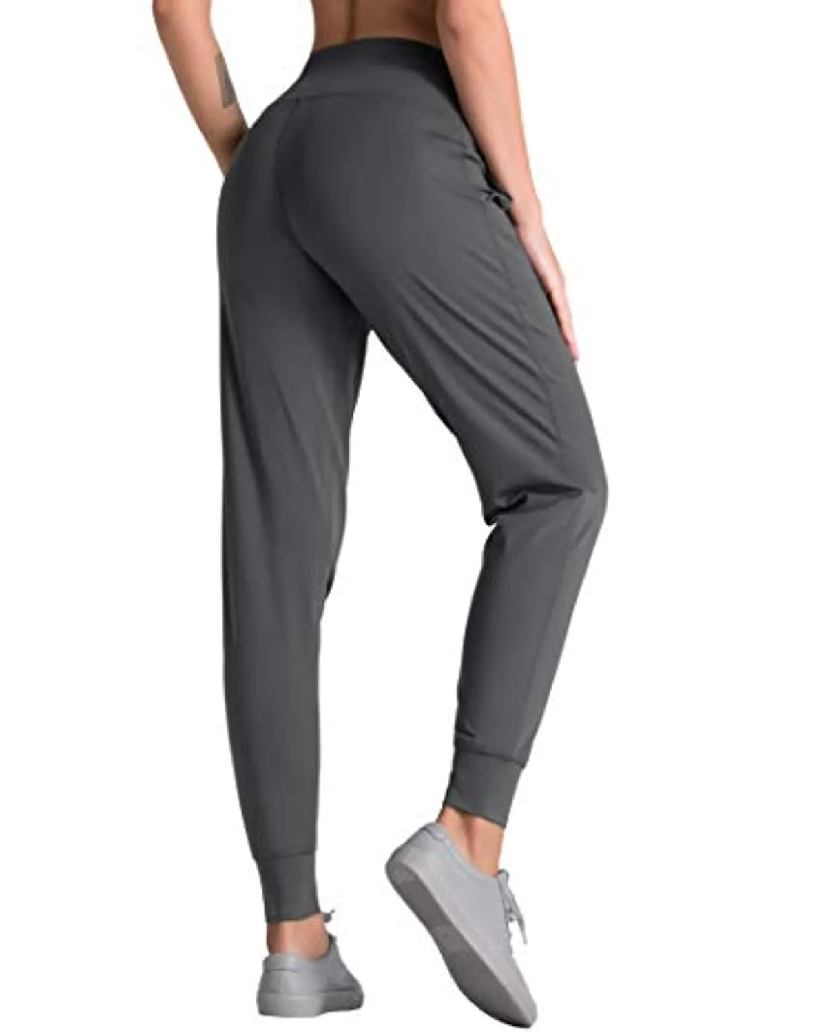 Dragon Fit Joggers for Women with Pockets,High Waist Workout Yoga Tapered Sweatpants Women's Lounge Pants