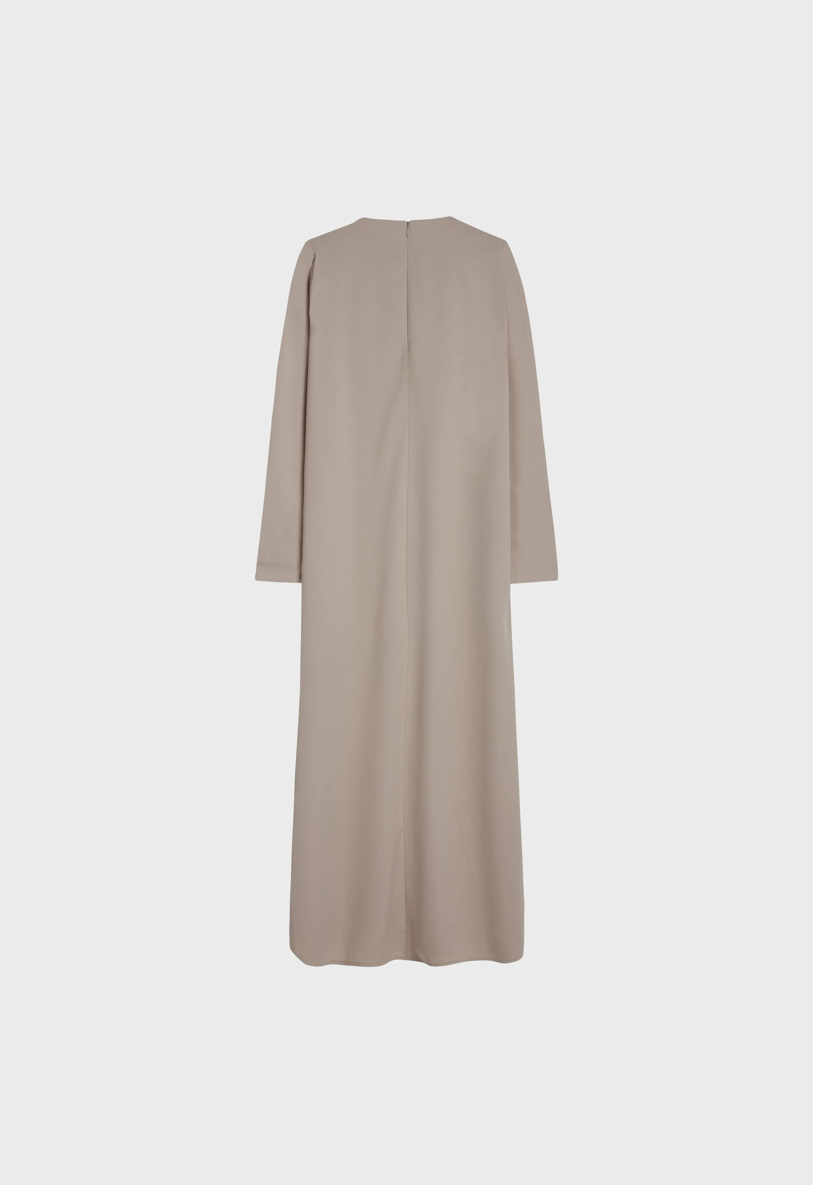 Dull Satin Dress | Cashmere