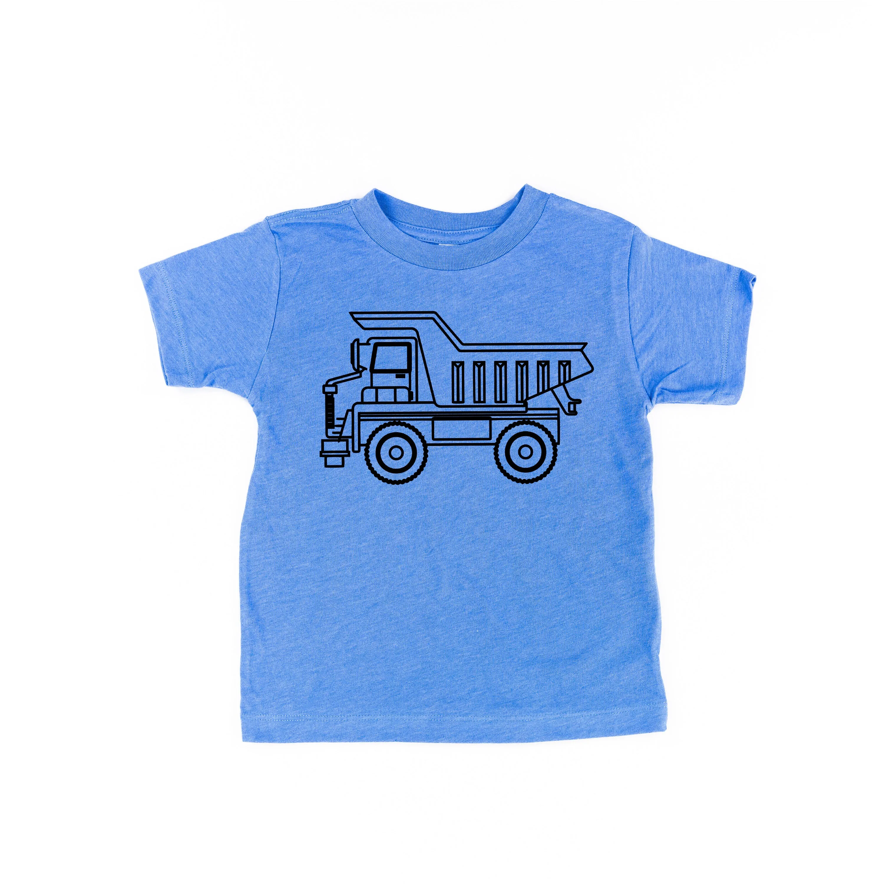 DUMP TRUCK - Minimalist Design - Short Sleeve Child Shirt