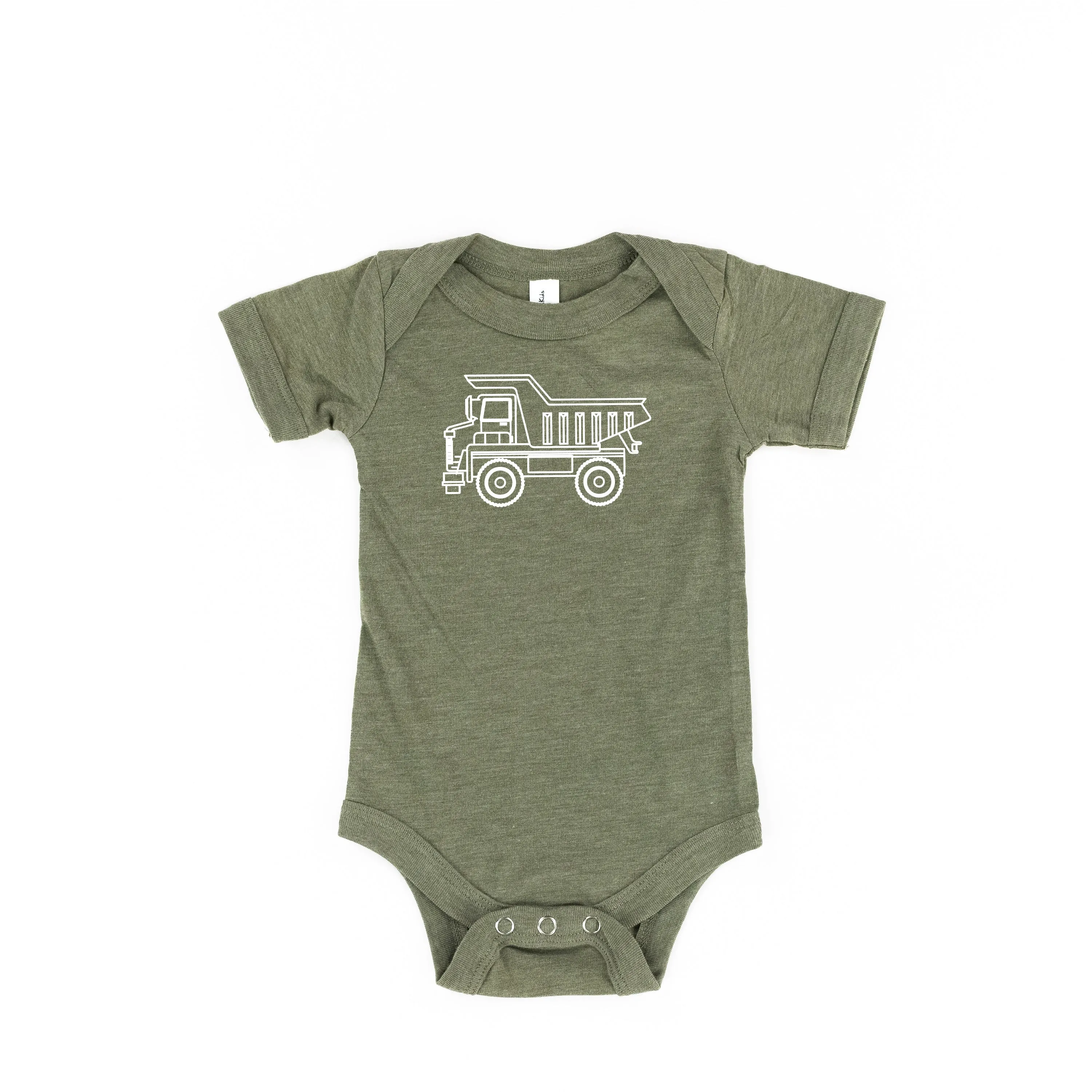 DUMP TRUCK - Minimalist Design - Short Sleeve Child Shirt