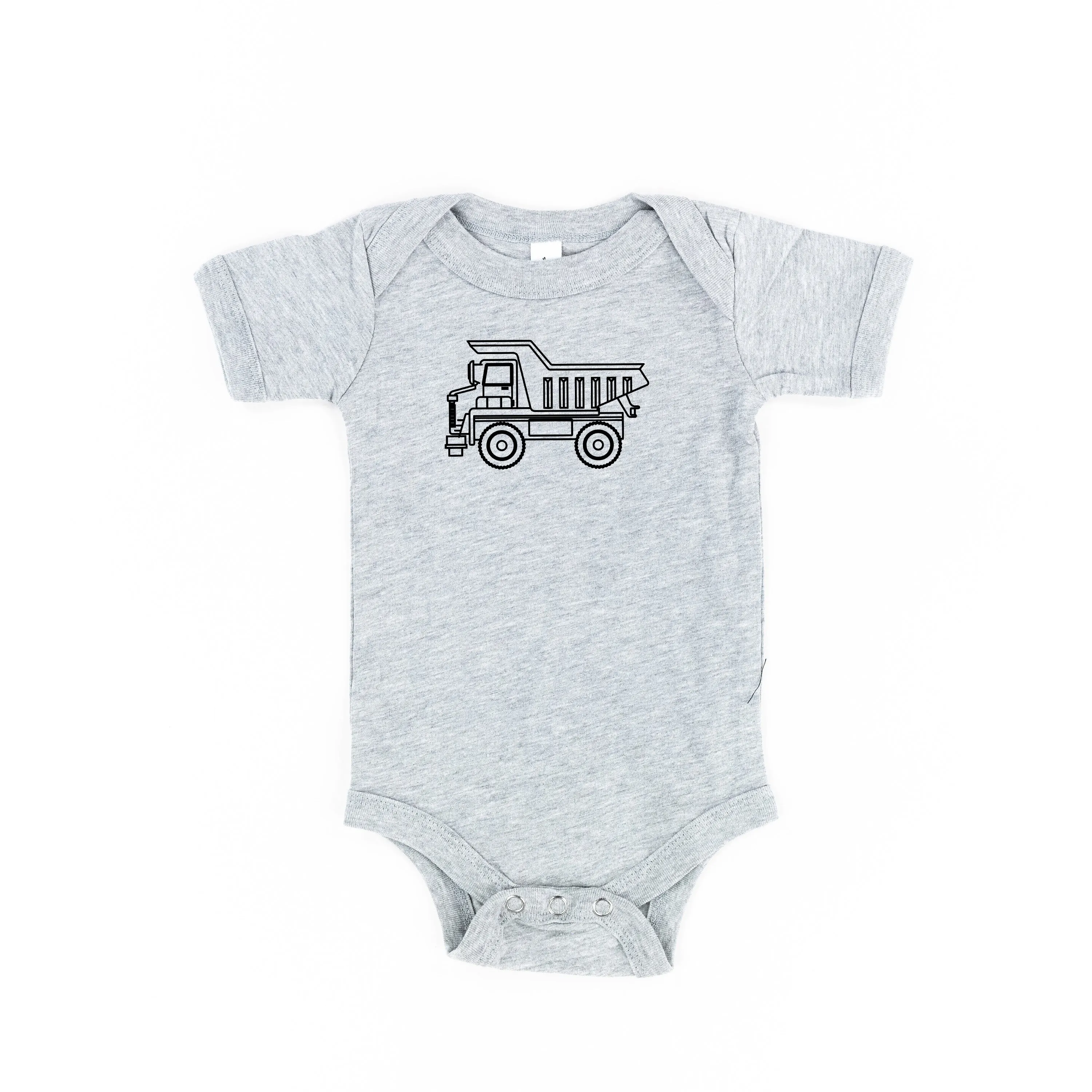 DUMP TRUCK - Minimalist Design - Short Sleeve Child Shirt