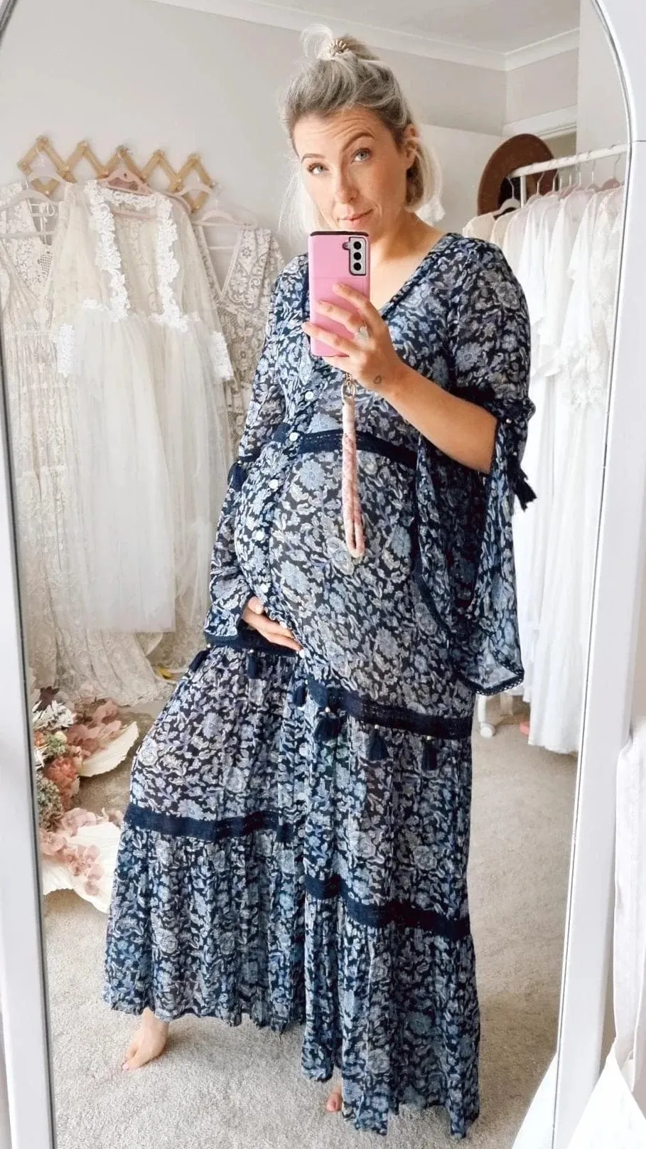 Dune Bohemian Maxi Maternity Dress