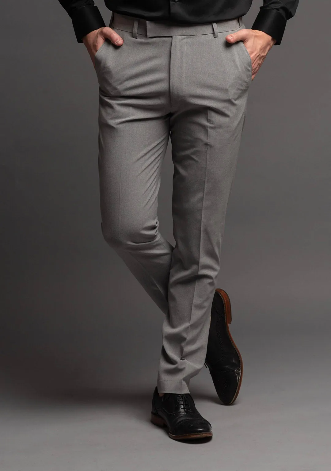 Elite Trousers in Ice Grey