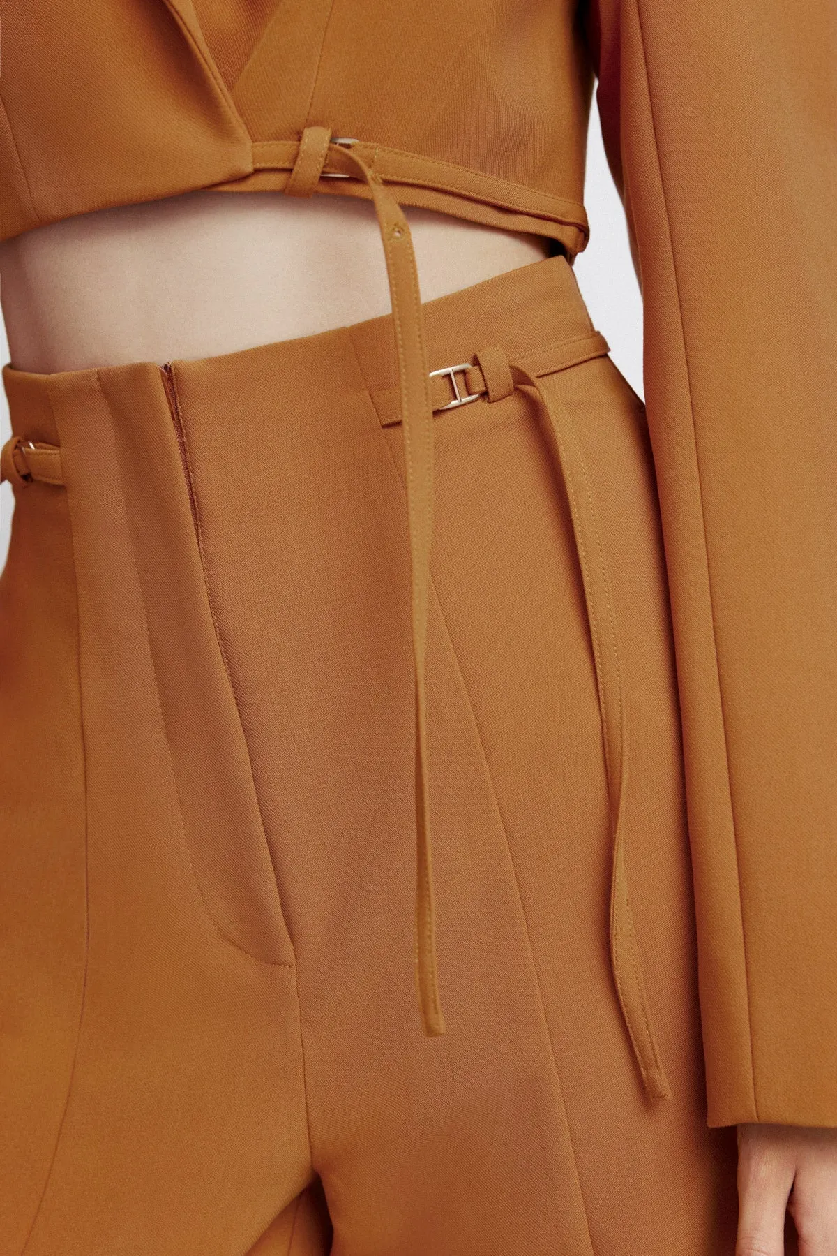 Elka Pant in Caramel