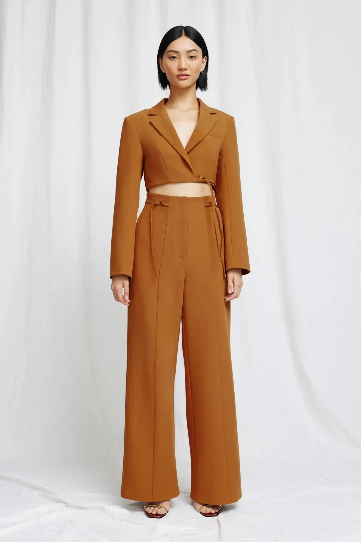 Elka Pant in Caramel