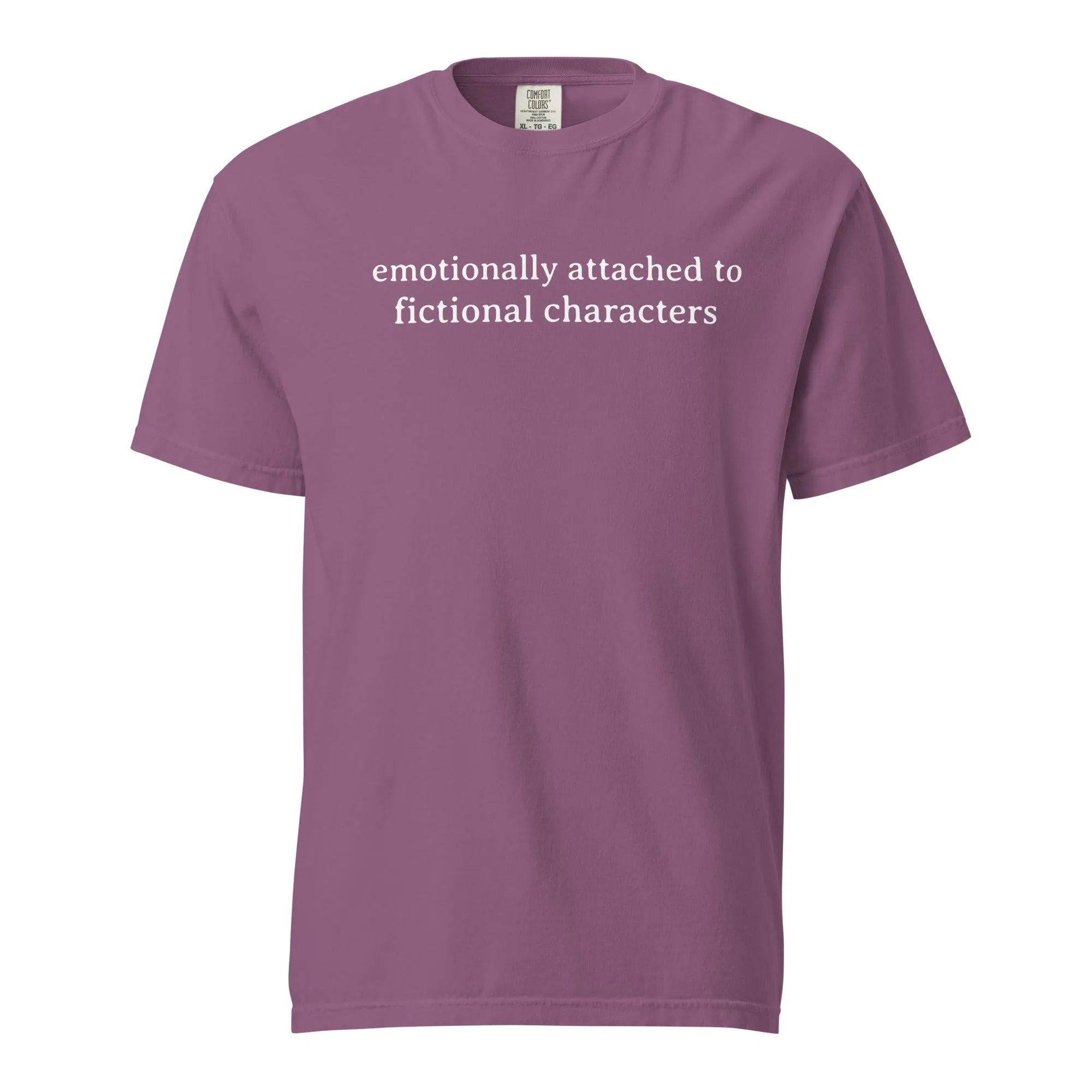 Emotionally Attached to Fictional Characters Tee Shirt