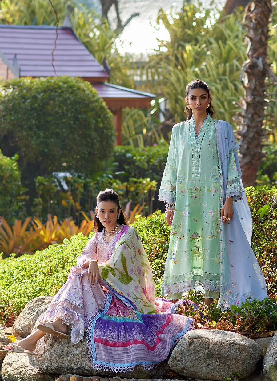 Farah Talib Aziz Suay Luxury Lawn Collection – Misora Mint