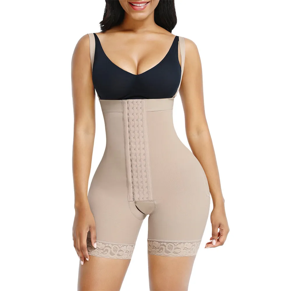 Firm Open Bust Shapewear Bodysuit