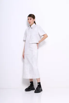 Fiya Asymmetrical Collared Shirt