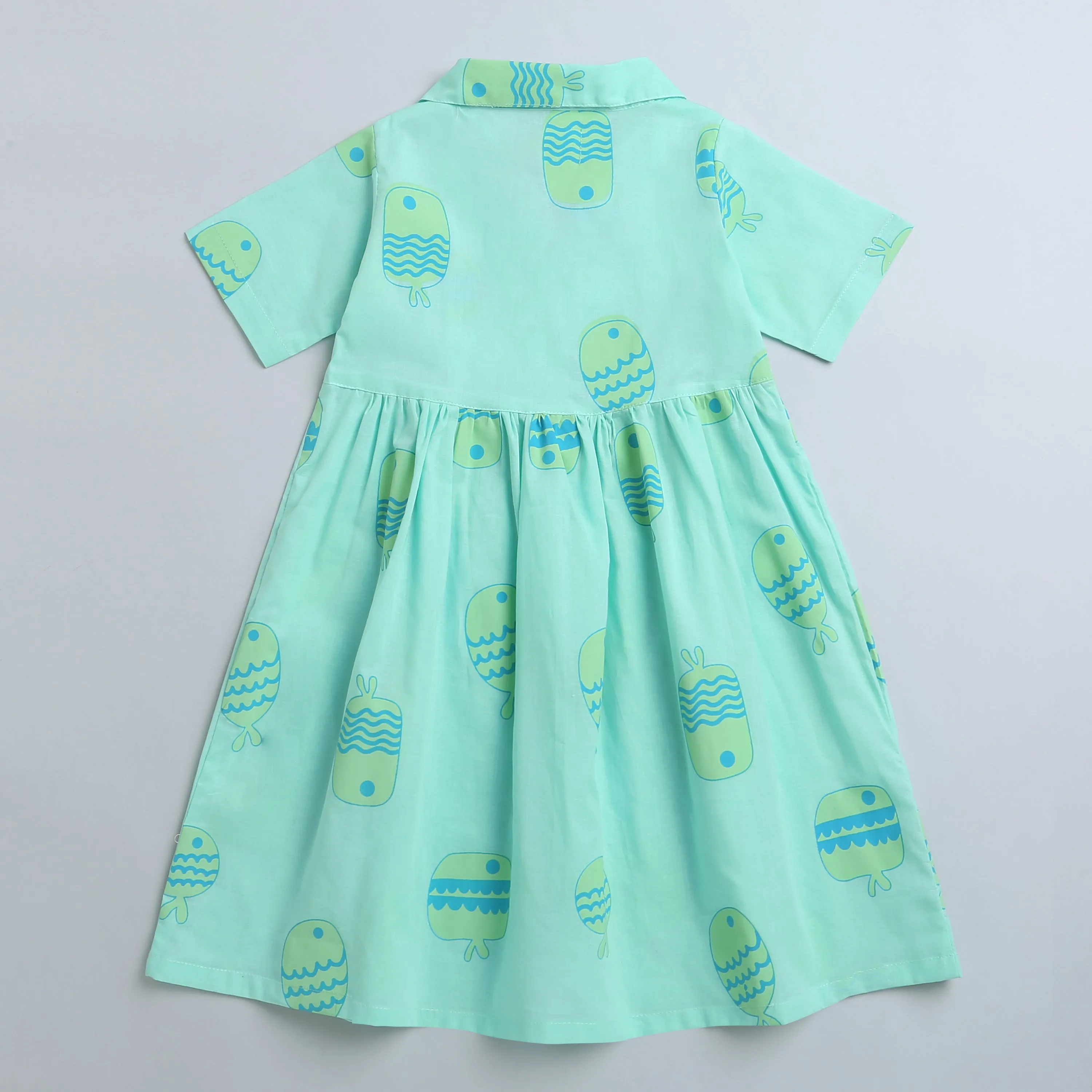 FLOATER THE FISH - COTTON DRESS