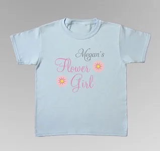 Flower Girl Tee - Personalized