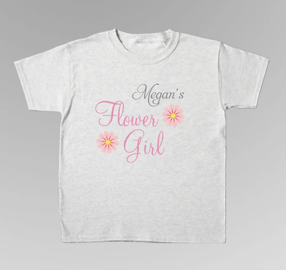 Flower Girl Tee - Personalized