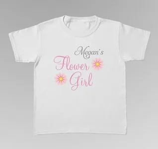 Flower Girl Tee - Personalized