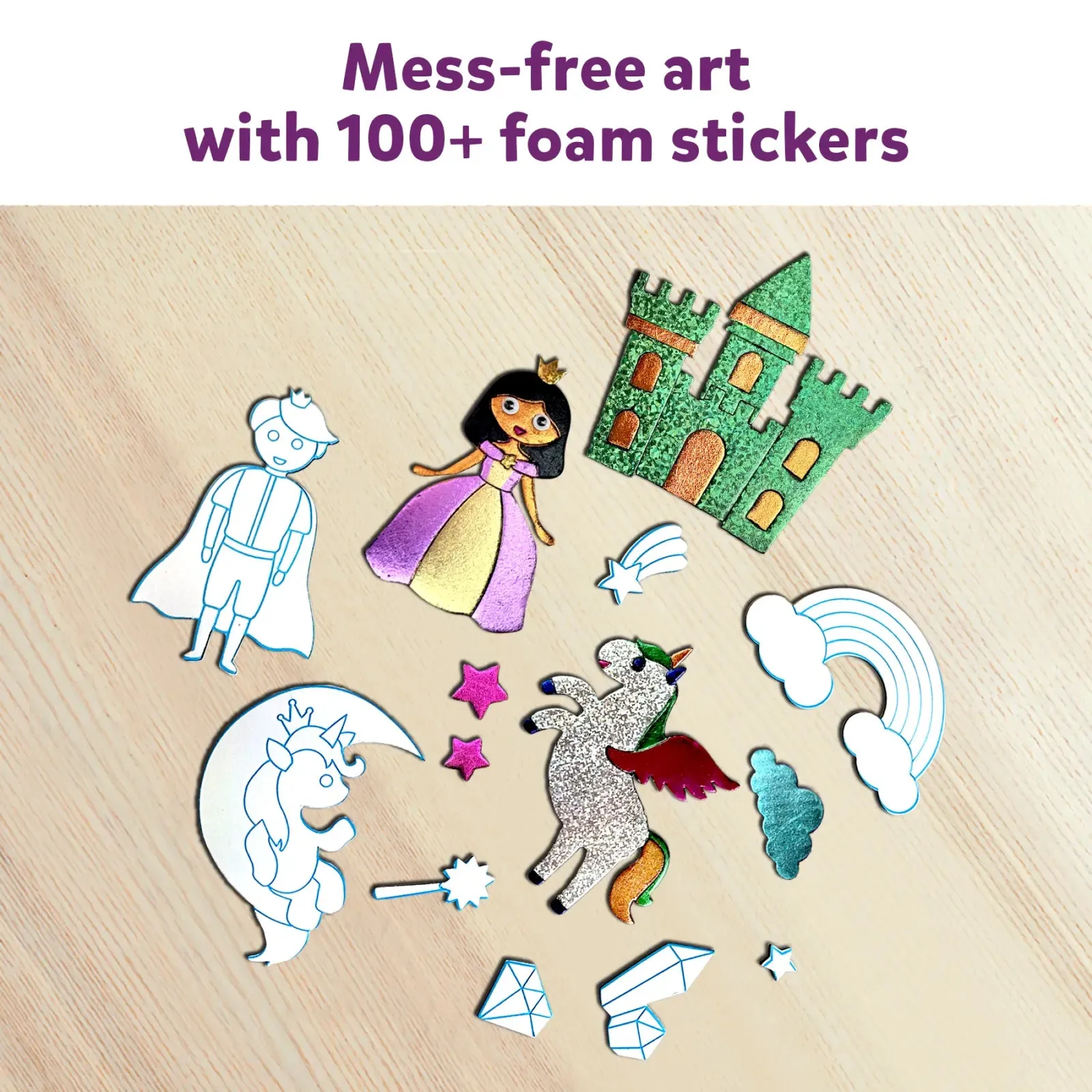 Foil Fun: Whimsical Wonderland Combo | No Mess Art Kit (ages 4-9)