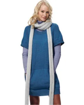 Free Dress & Long Scarf Knit Pattern