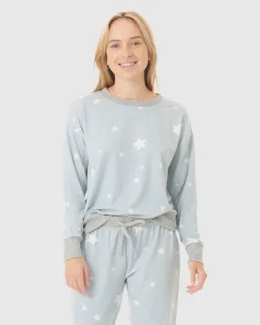 French Terry Long Sleeve PJ Set