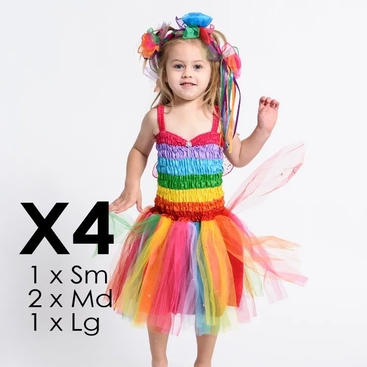 Friendship Fairy Dress Bundle x 4 Pastel