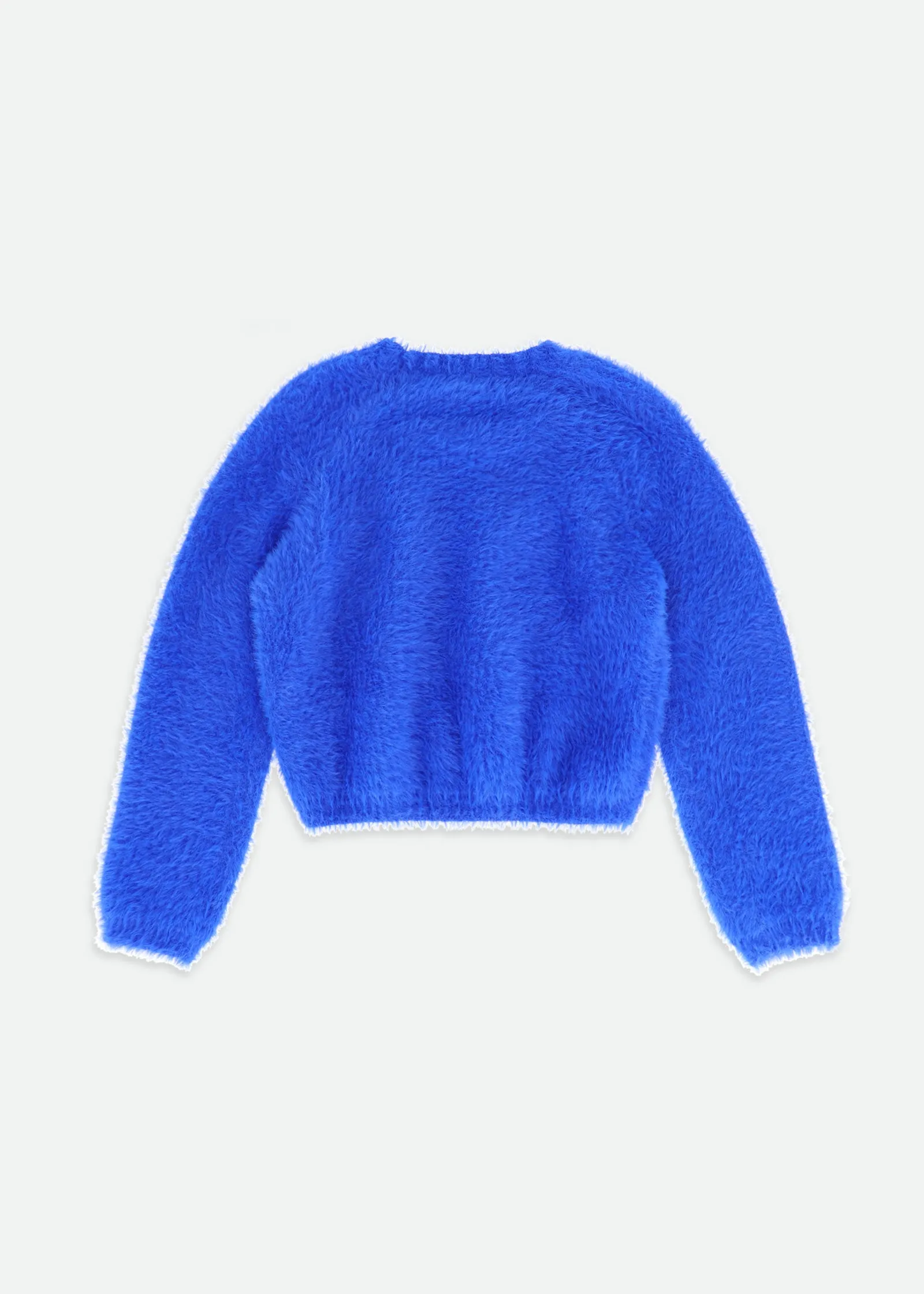 Fuzzy Jumper Electric Blue