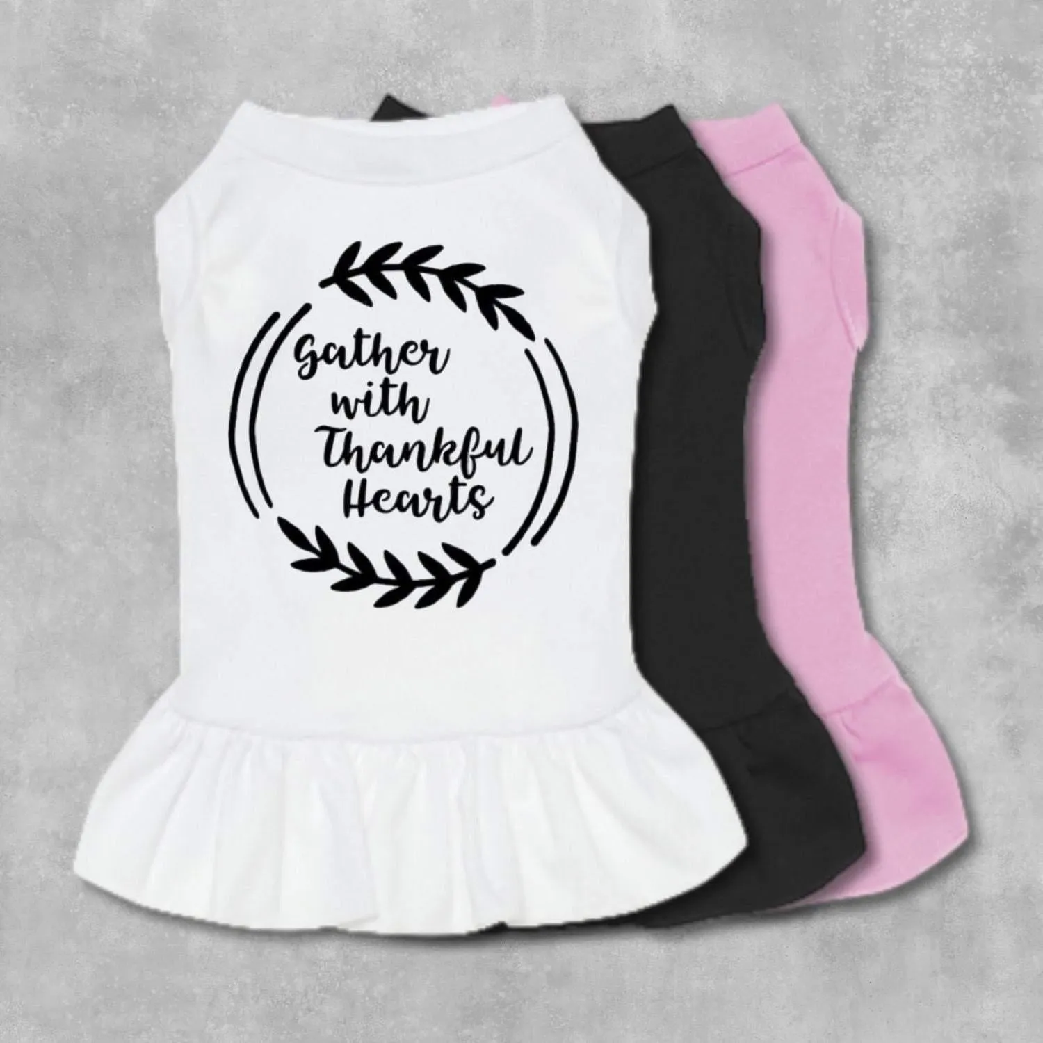 Gather With Thankful Hearts Pet Dress