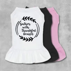 Gather With Thankful Hearts Pet Dress