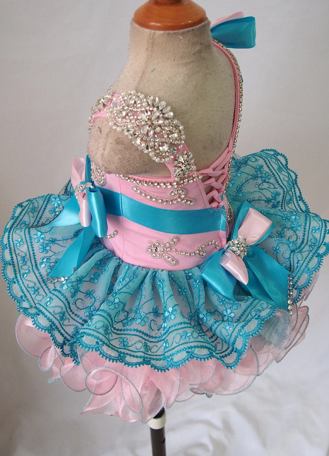 Glitz Infant/toddler/baby/children/kids Girl's Pageant Dress 1~4T G218-3