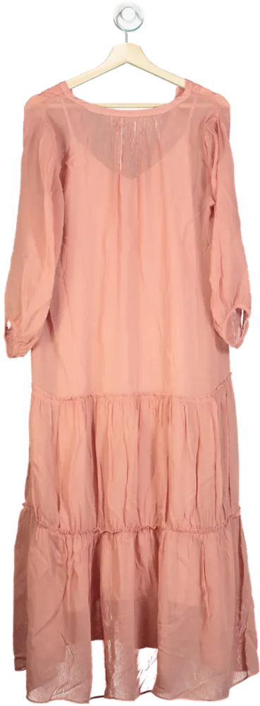 Goelia Dusty Pink Slip Dress XS