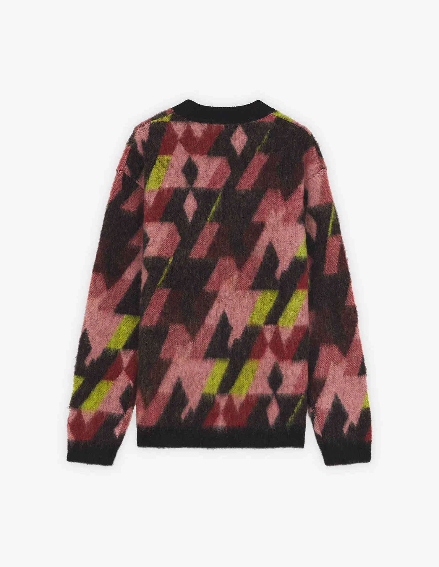 GRAPHIC MOHAIR JACQUARD JUMPER