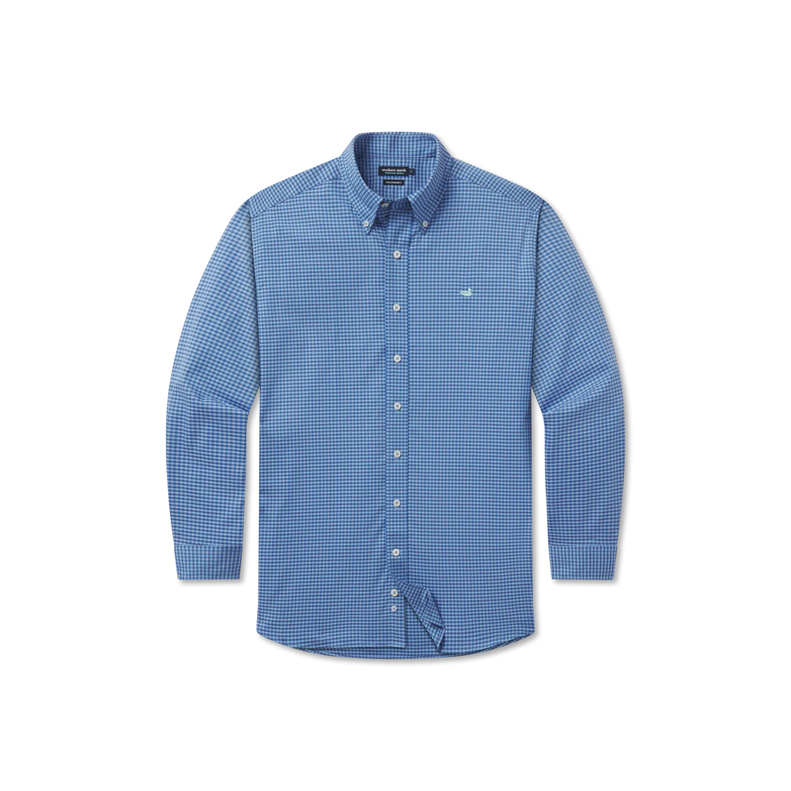 Greene Performance Check Dress Shirt